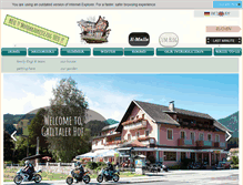 Tablet Screenshot of gailtalerhof.com